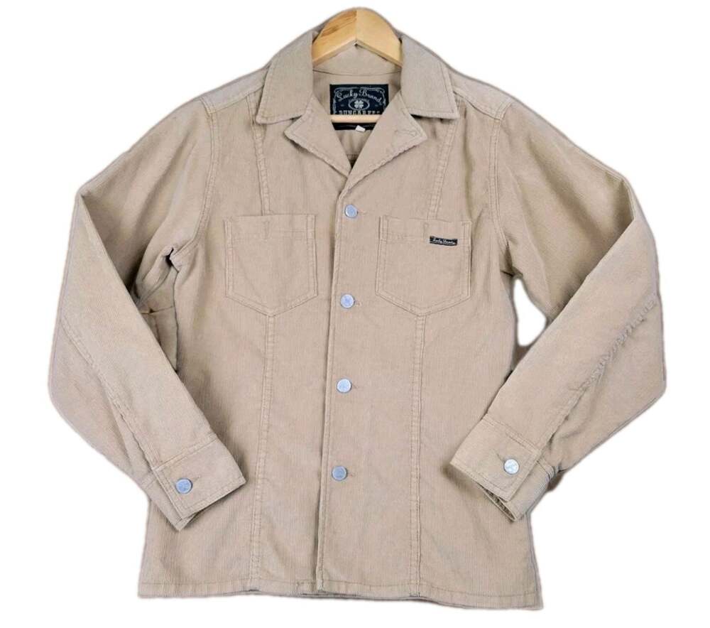 Vintage LUCKY BRAND Jacket Women's Small Corduroy Button Up Trucker Western